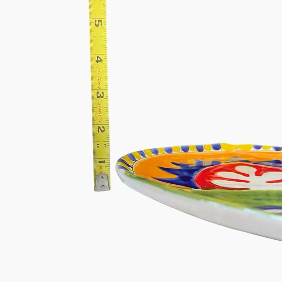 DeSimone Home Decor Wall Art Ceramic Fish Bold Colors Hand Painted Italy Signed - Picture 10 of 10